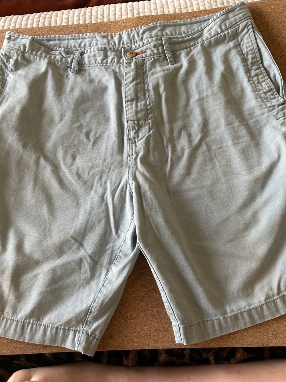 Tommy Bahama Light Sage Flat Front Casual Shorts